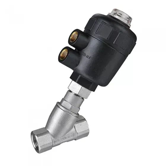 Plastic Head Angle Seat Valve