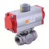 Pneumatic  3-Way Ball Valve